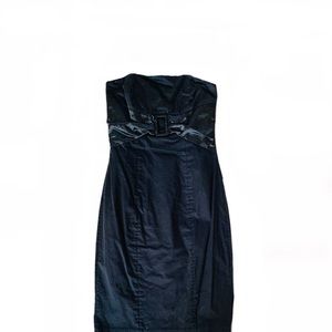 F21 black corset dress